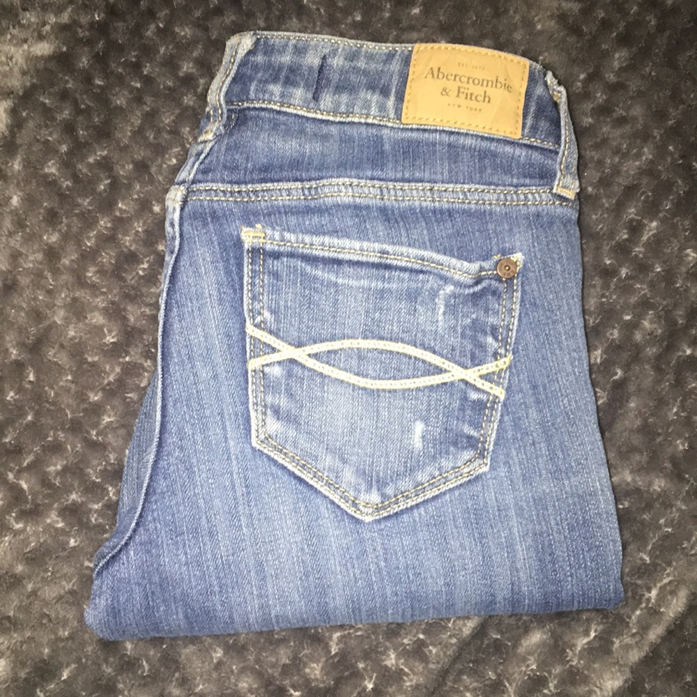 Abercrombie and Fitch Crop Jeans